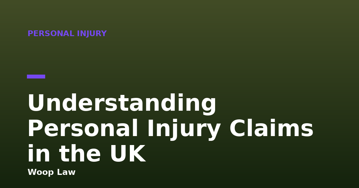 Understanding Personal Injury Claims in the UK